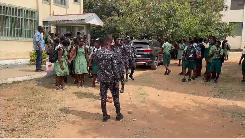 Police maintain order at Christian Methodist School following students’ unrest