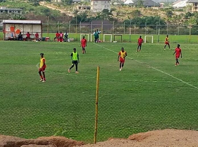Low fans turn out as Kotoko resume training after GPL suspension