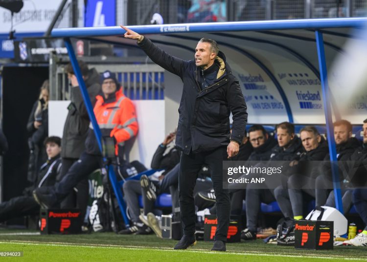Feyenoord names Robin Van Persie as head coach