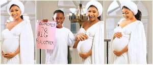 “He makes everything beautiful in his time” – Akuapem Poloo as she welcomes second child