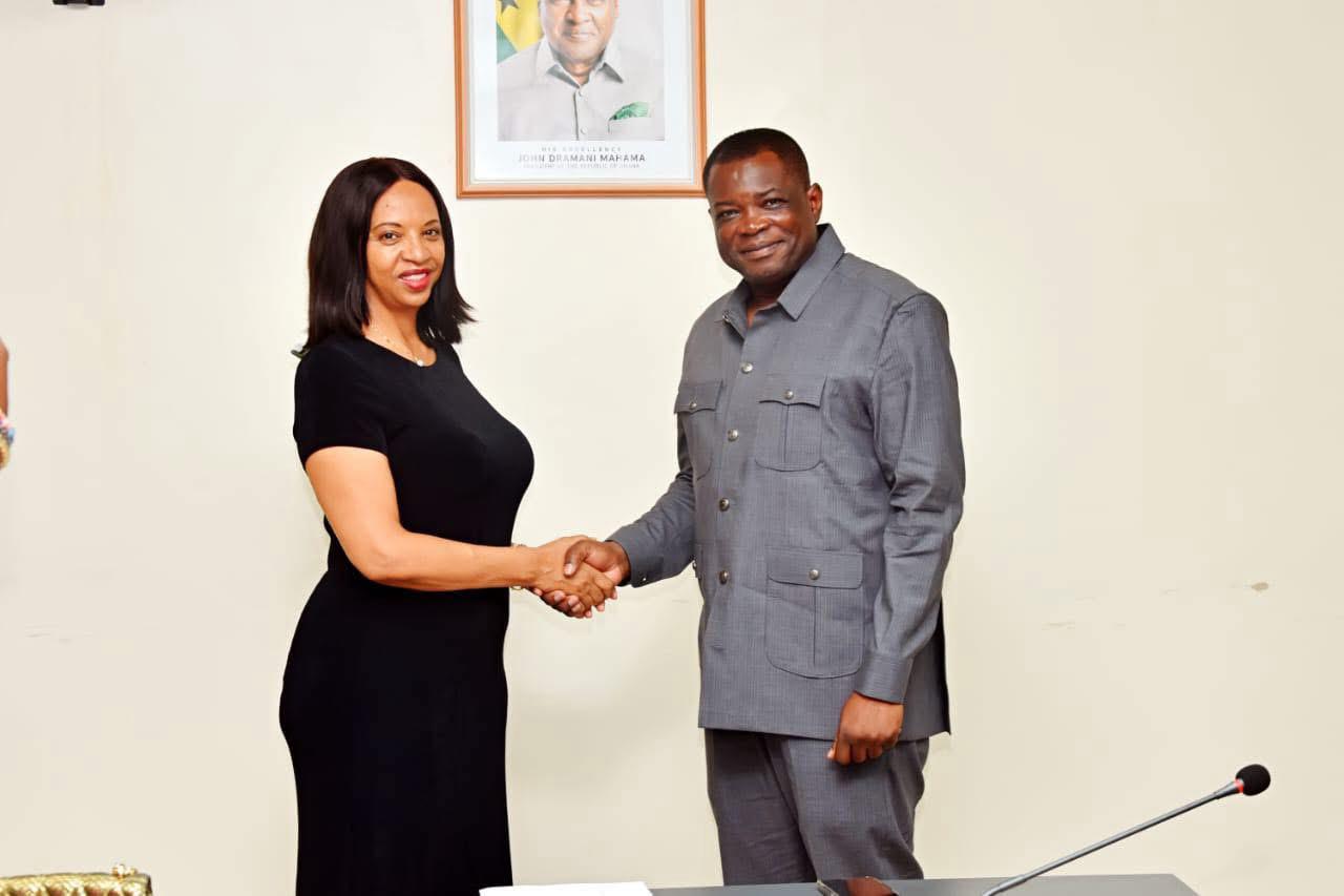 Roads Minister engages AfDB Country Manager on securing funding for key road projects