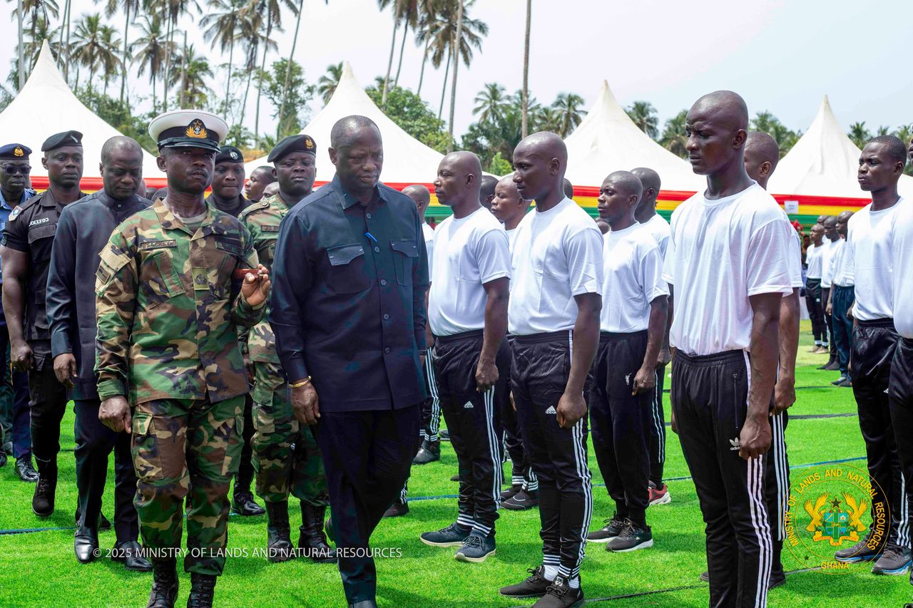 Ghana steps up galamsey fight with deployment of 636 additional Blue Water guards