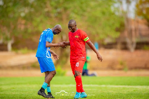 Burkina Faso’s leader Ibrahim Traoré scores hat-trick in match against African football legends