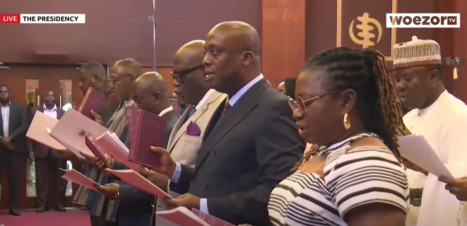 LIVESTREAMING: Mahama swears in Deputy Ministers