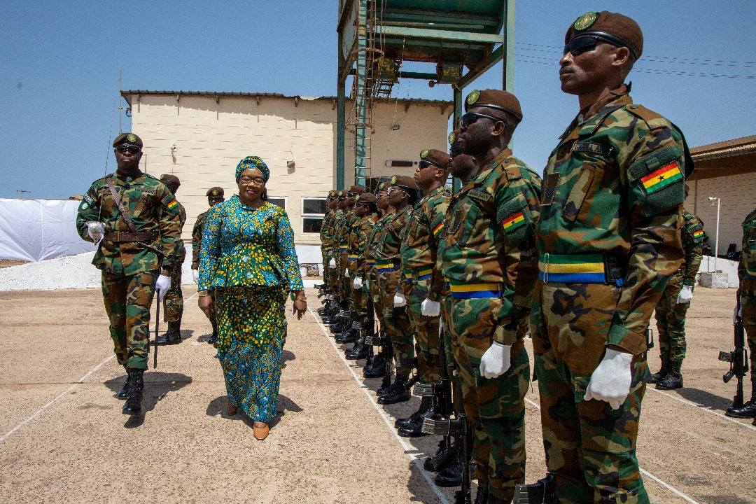 Ghanaian troops honoured for Peacekeeping efforts in The Gambia