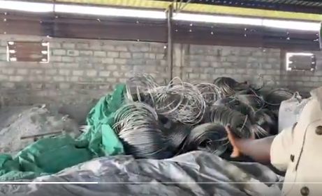 ECG’s high-tension cables being melted to make aluminum poles and exported outside Ghana