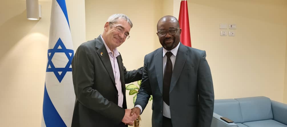 GFA President Kurt Okraku meets Israeli Ambassador hold talks on strengthening football ties