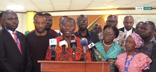 Minority opposes Parliament’s formal letter notifying EC of Kpandai seat vacancy