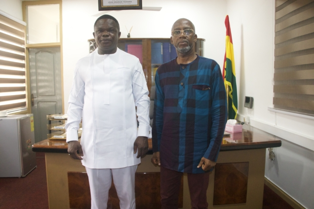 Rex Omar engages Scholarship Secretariat on funding for creatives