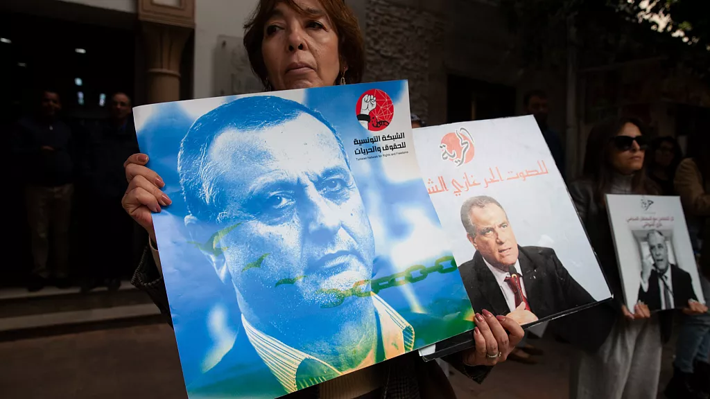 Tunisia divided over trial of opposition leaders