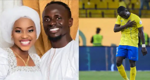 Sadio Mane celebrates arrival of his first child with his 19-year-old wife