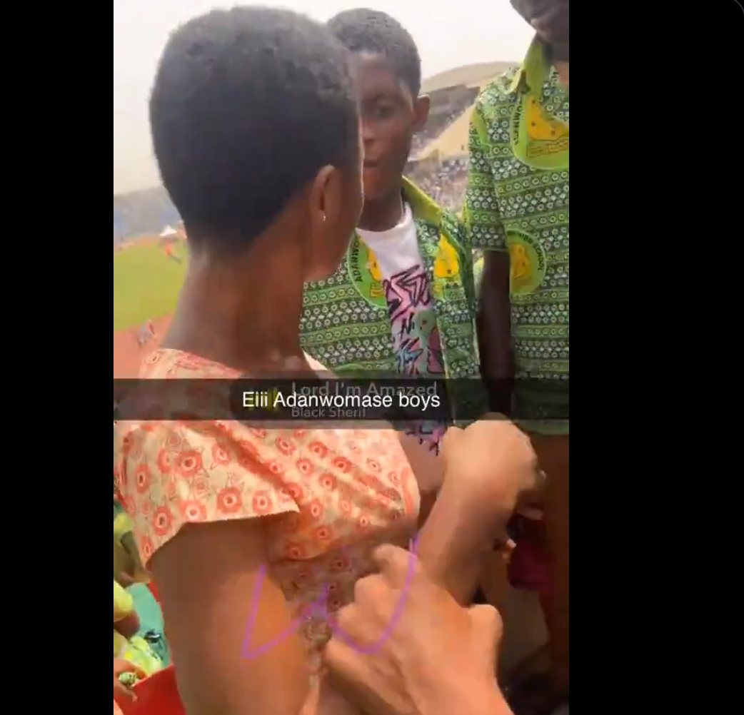 Male students of Adanwomase SHS caught sexually assaulting female students at Super Zonals 