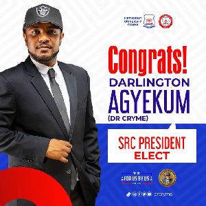 D-Cryme declared SRC President-elect of Methodist University