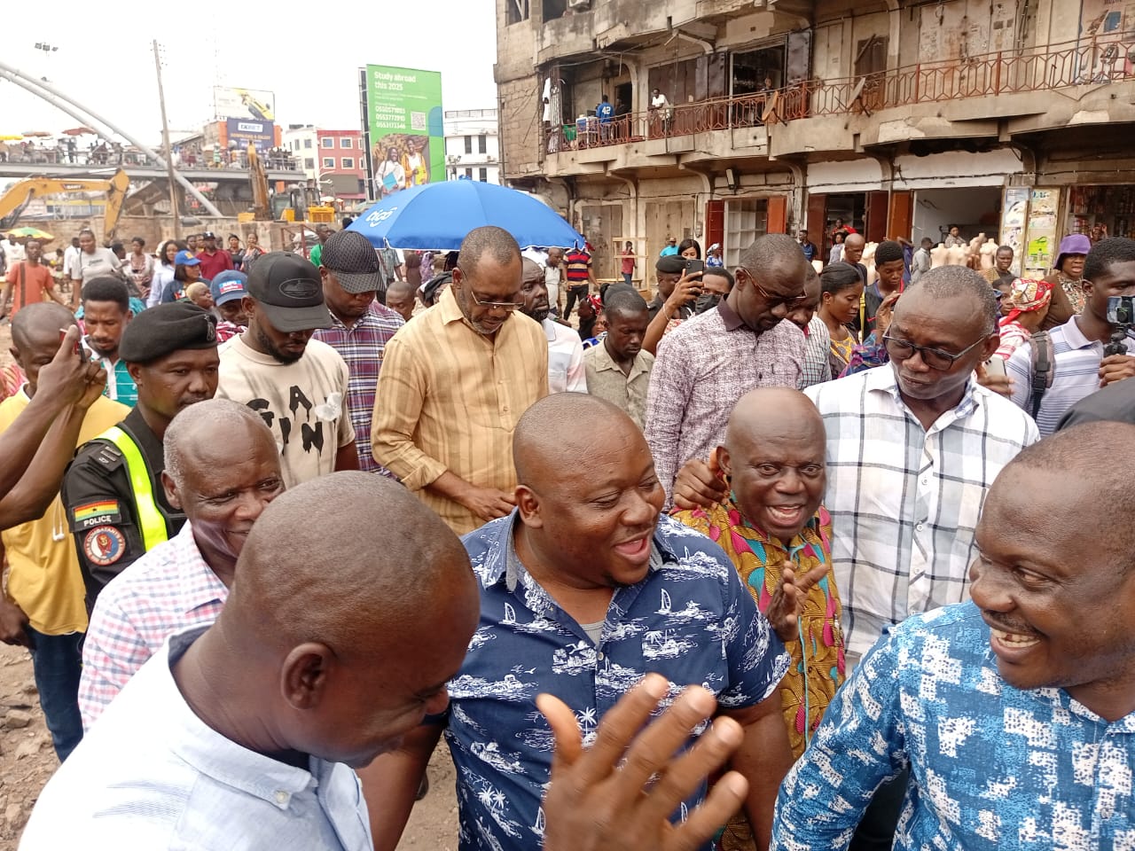 Adum fire victims receive financial support from NAPO