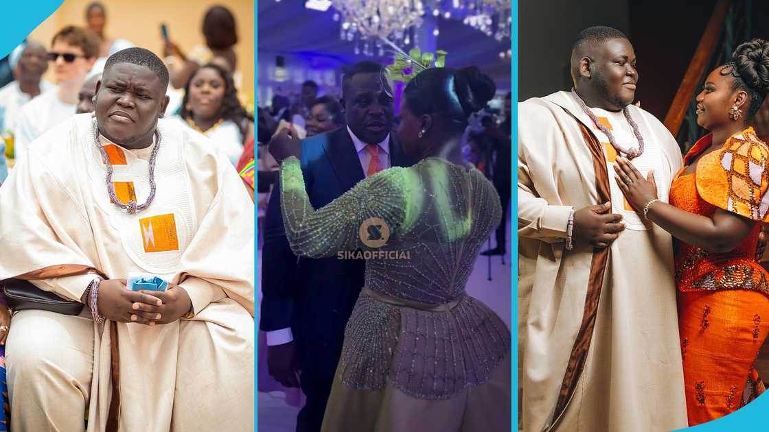 See photos of of Sam George’s brother’s wedding ceremony