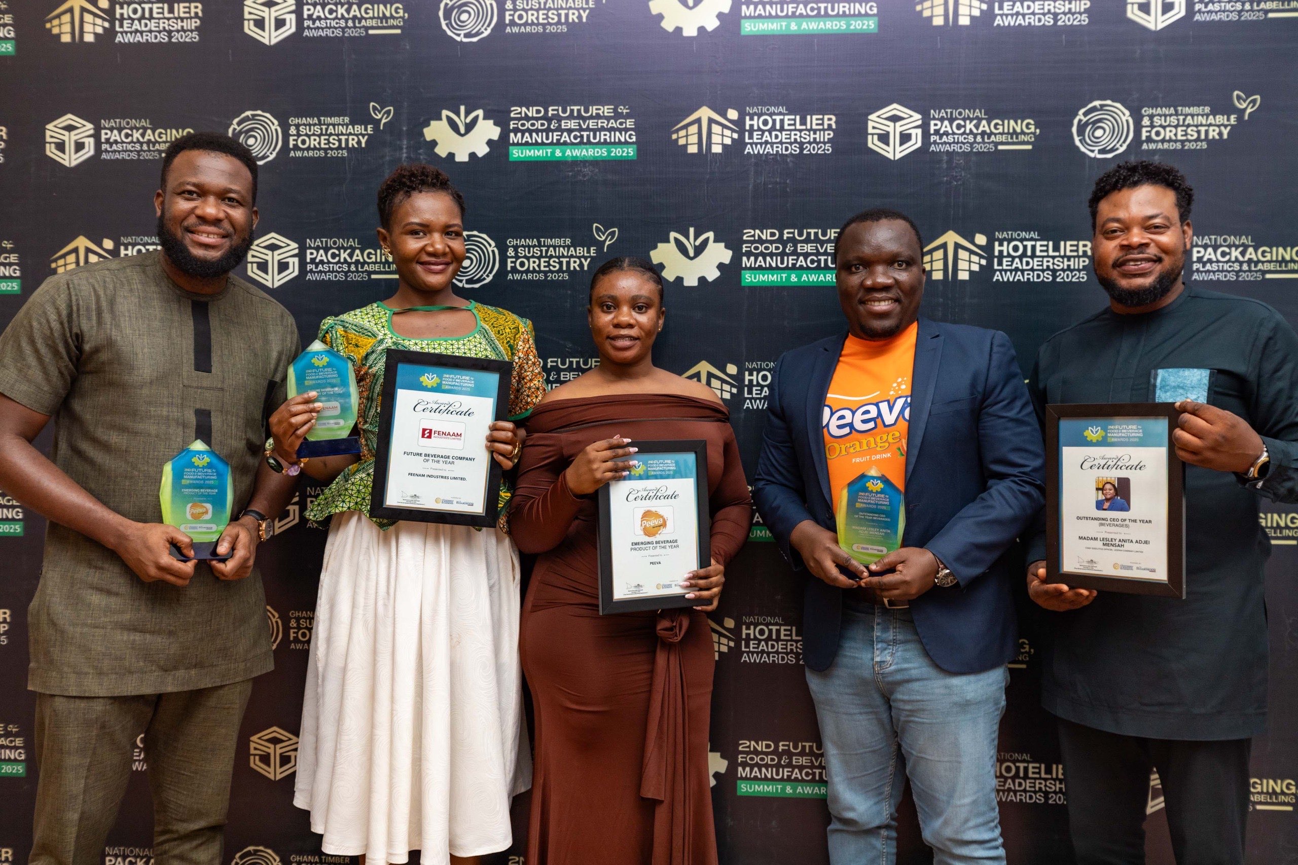 Fenaam Industries sweeps 3 awards at 2025 Future Food, Beverage Manufacturing event