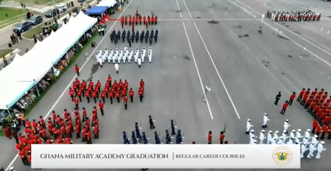 LIVESTREAMING: Graduation ceremony of the Regular Career Course 63 officers