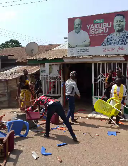 NDC’s Mampong office vandalized