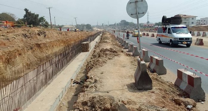 Ofankor-Nsawam road works resume after months of delay