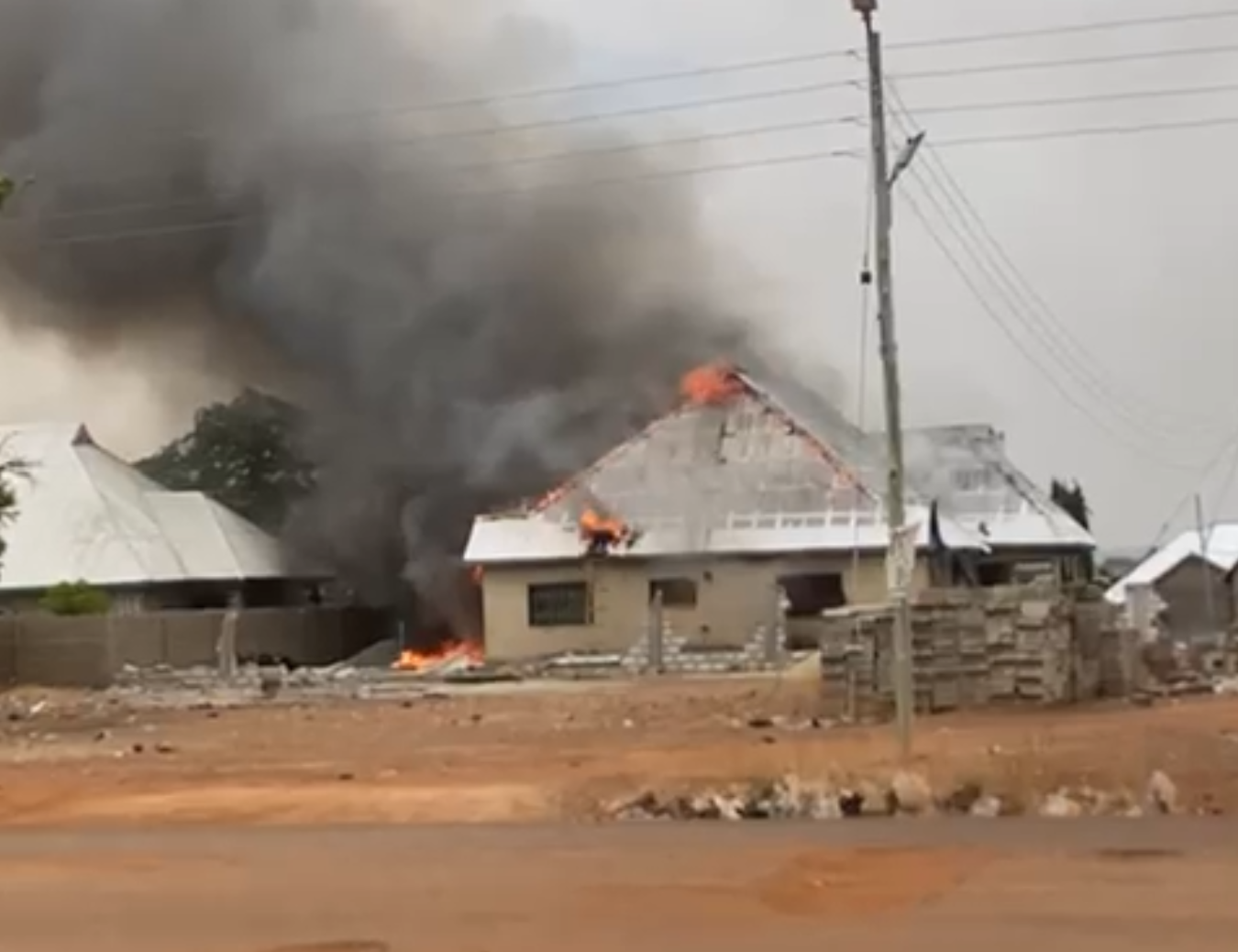 Police Commander’s house burnt in latest clash that killed one in Bawku