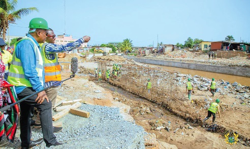 Structures on Weija, Dansoman ramsar sites to be pulled down today