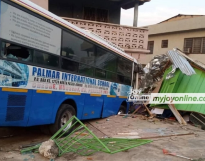 Two people killed, others injured in Kumasi school bus accident