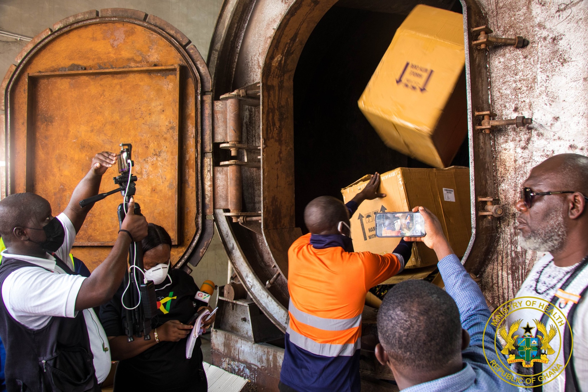 Health Ministry destroys large consignment of illicit opioid-containing drugs