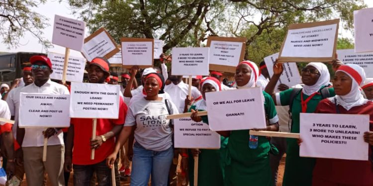 Govt can’t employ all 100,000 unemployed health workers this year – Health Ministry