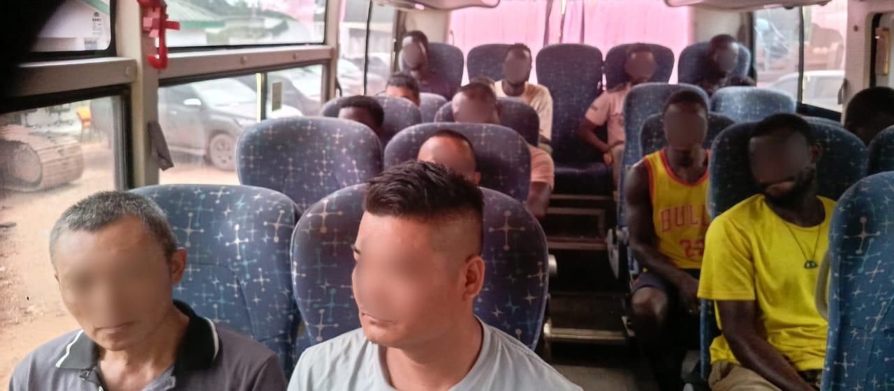 17 suspected ‘galamsayers’ arrested at Samreboi