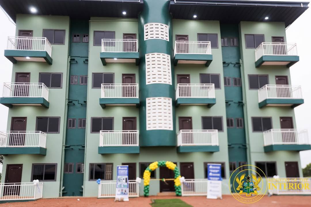 Interior Minister commissions 24-unit residential facility for GIS