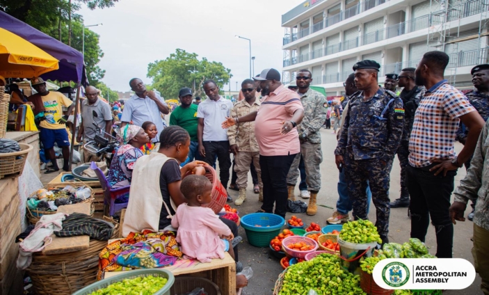 Accra Mayor meets traders ahead of decongestion exercise on May 20
