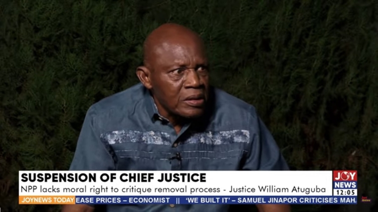 Your fight for the CJ  is not a about justice, you fighting for your survival – Justice Atuguba to NPP