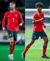 Video: Cristiano Ronaldo Jr. scores brace, helps Portugal U-15 team win trophy