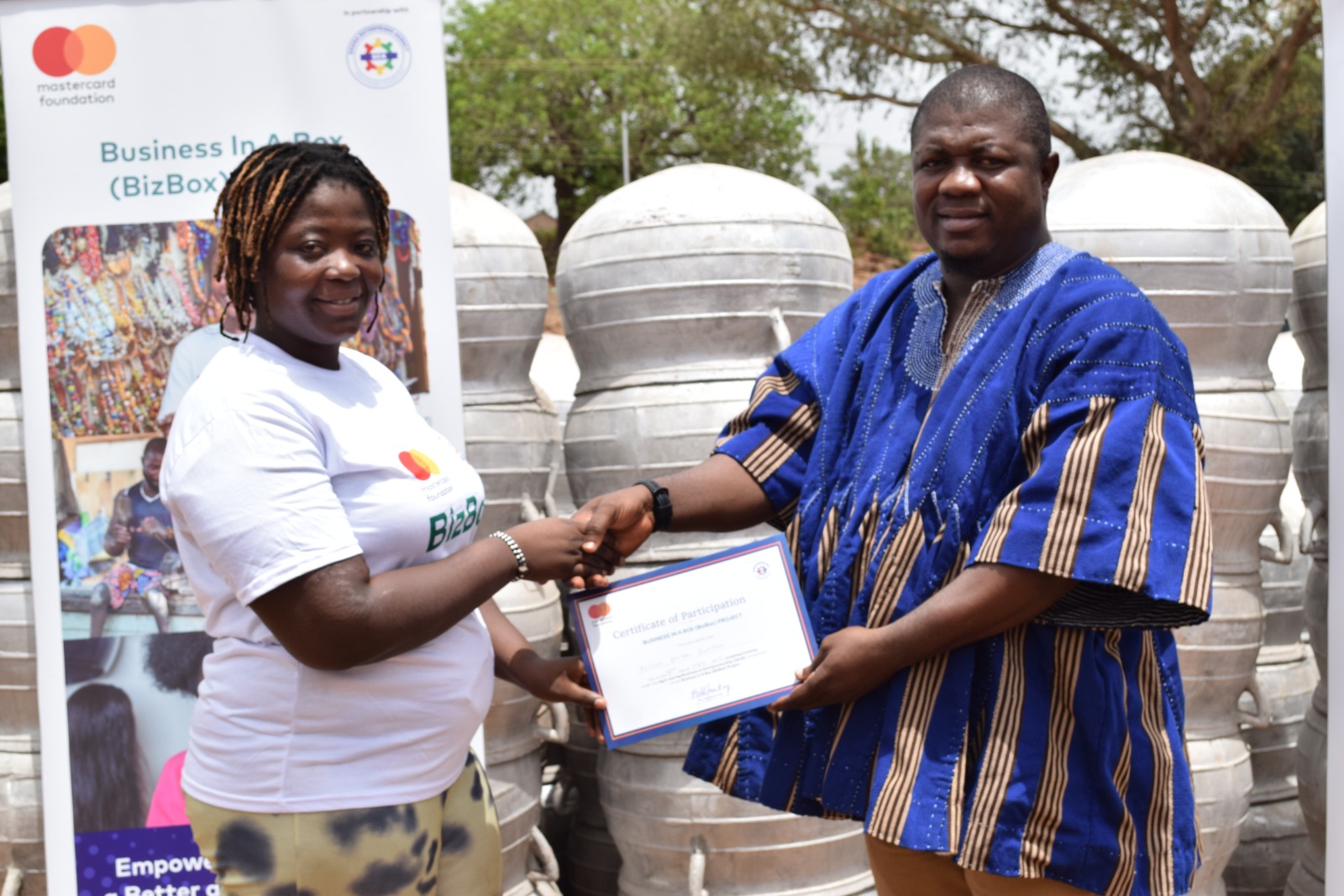 GEA presents start-up kits to 268 participants of AA2E under BizBox project