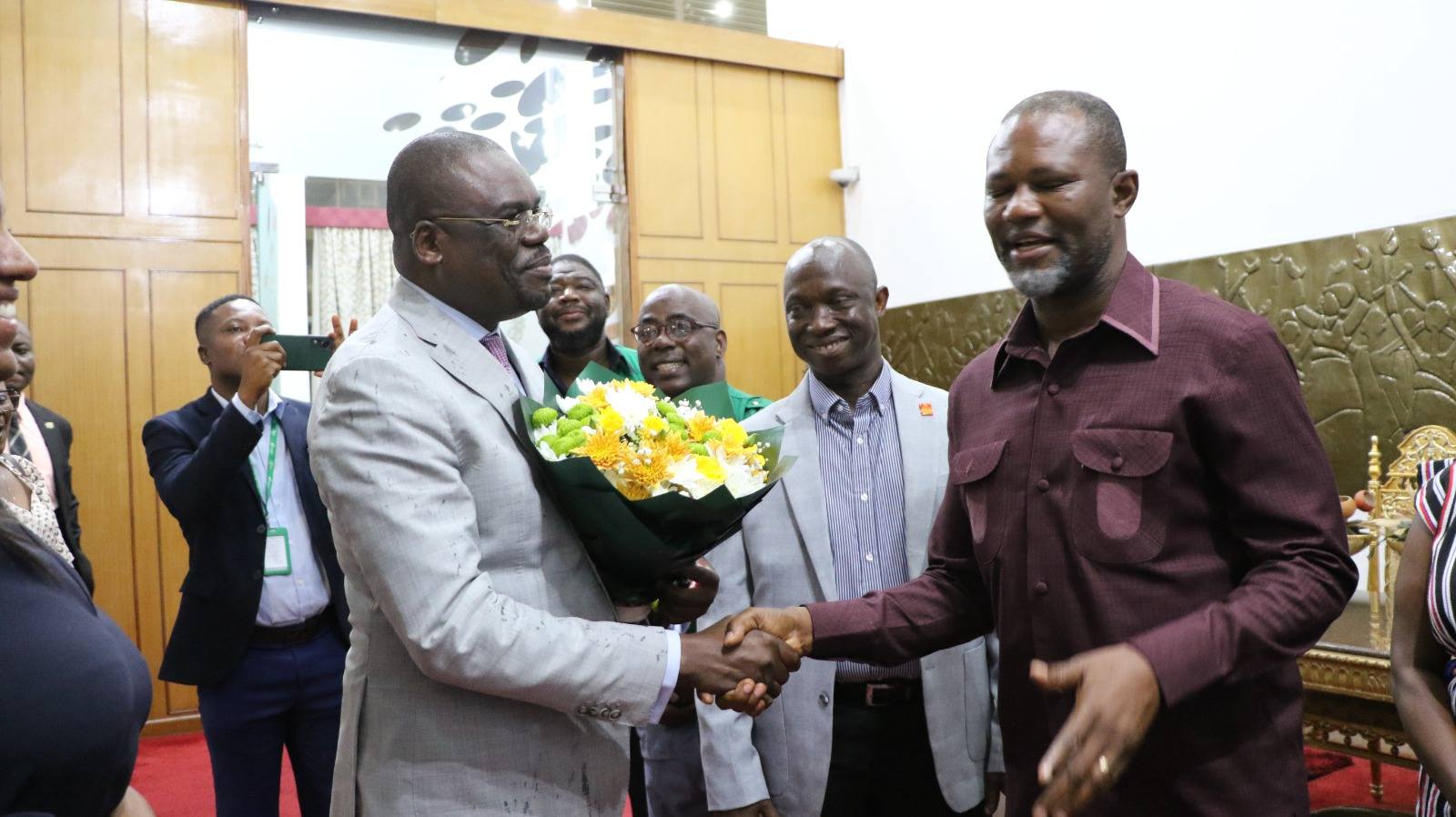 Africa CDC Director General pays working visit to Ghana