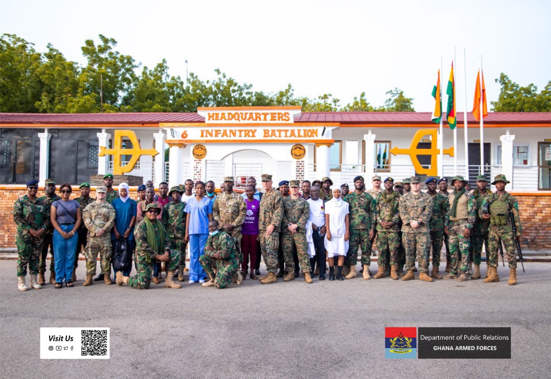 GAF, US Army conduct medical outreach at Kumbungu District