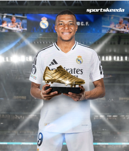 Mbappe bags European Golden Shoe