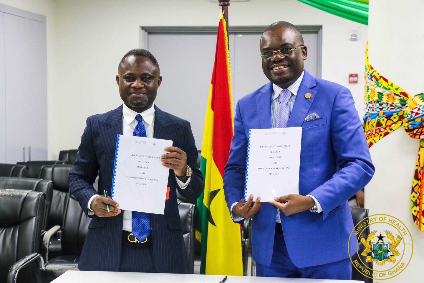 Ghana and Africa CDC sign data-sharing agreement