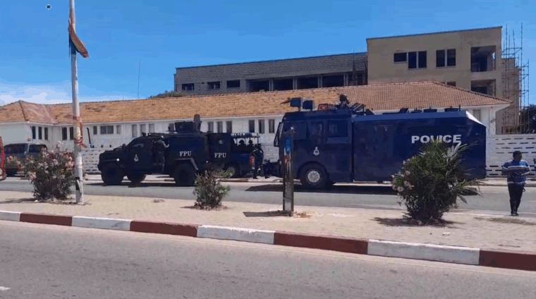 Video: EOCO flooded with security officers over Wontumi’s detention