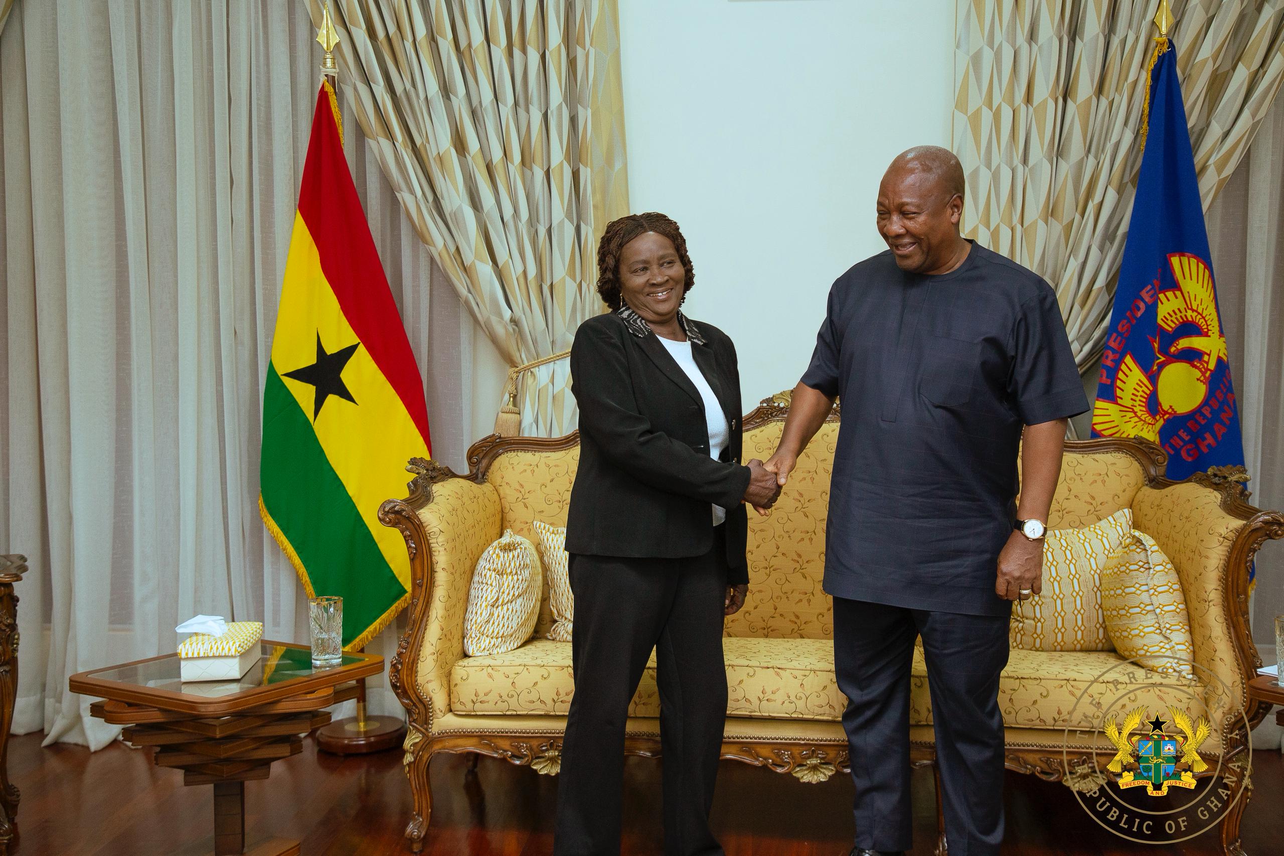 They threatened to impeach me while you were away – President Mahama tells Naana Jane
