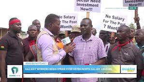 Railway Workers Union declares industrial action over unpaid arrears