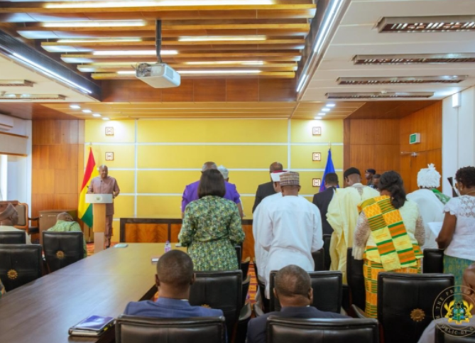 President Mahama inaugurates new National Peace Council Board