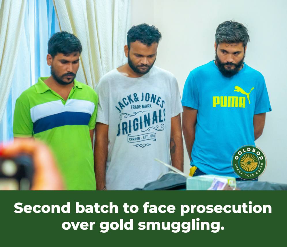 National Security, GoldBod foil gold smuggling attempt by foreign nationals