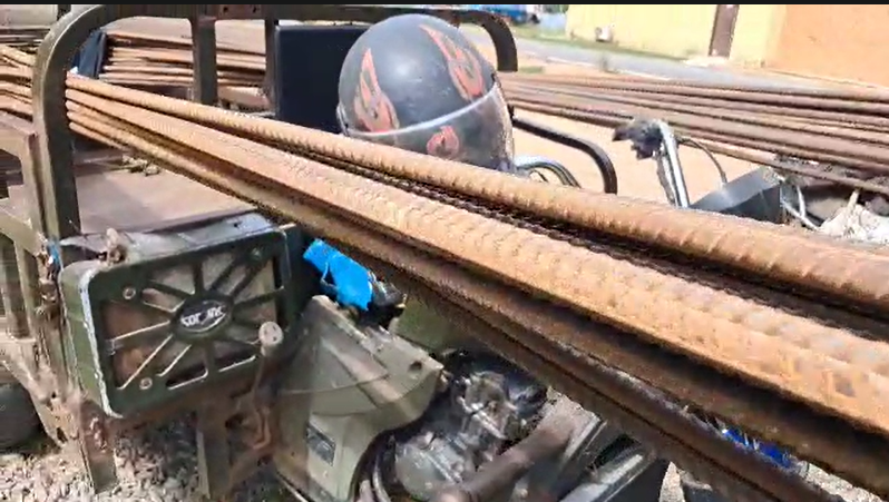 2 nabbed for reportedly stealing iron rods at Agenda 111 site