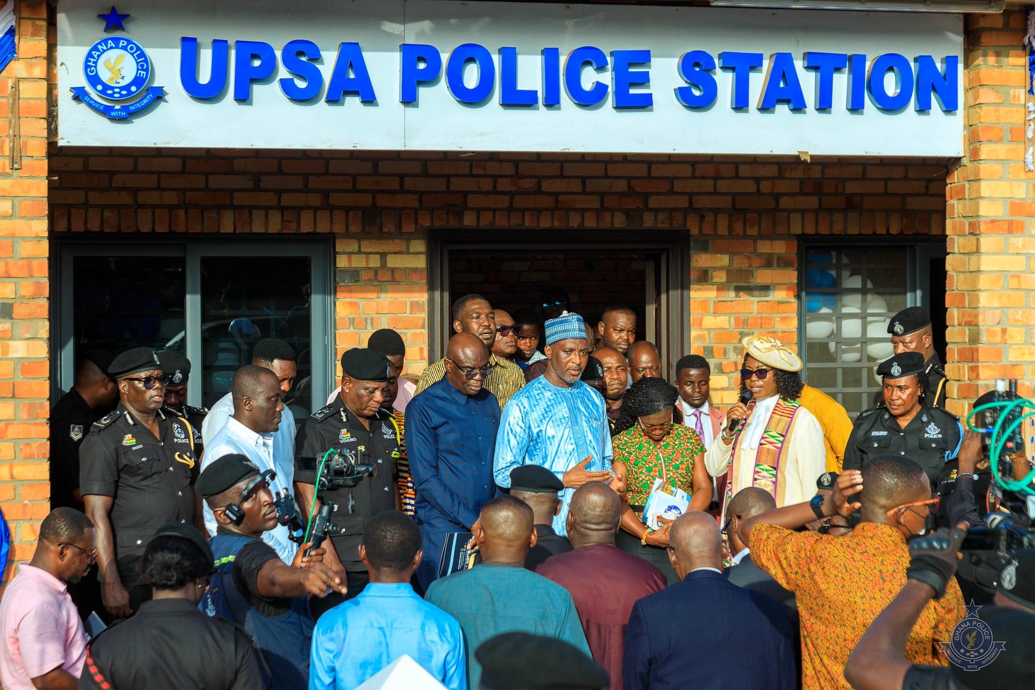 Photos: Newly commissioned UPSA, Borteyman Police Stations