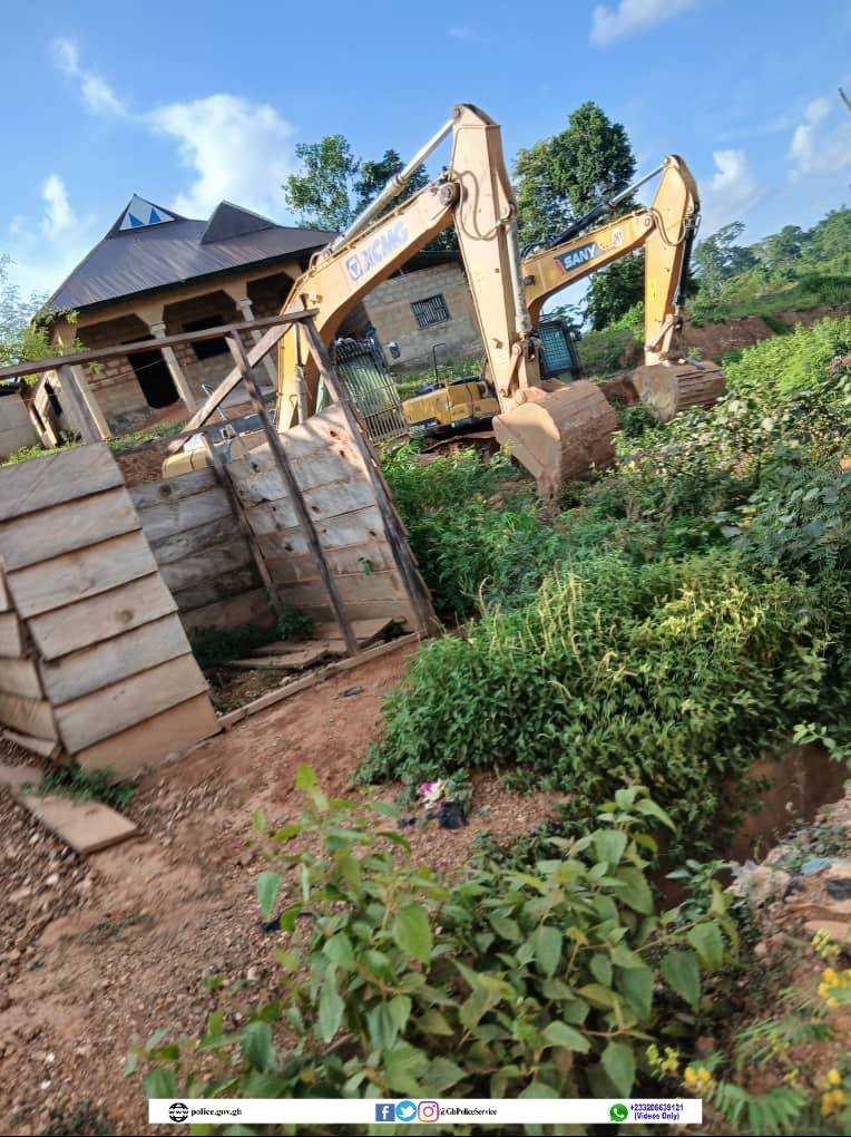 3 behind bars for illegal mining activities in Diaso