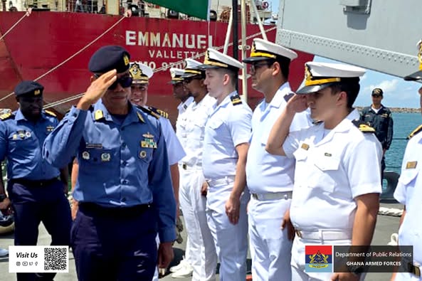 Ghana, Brazil strengthen Naval ties as Warship docks at Tema Port