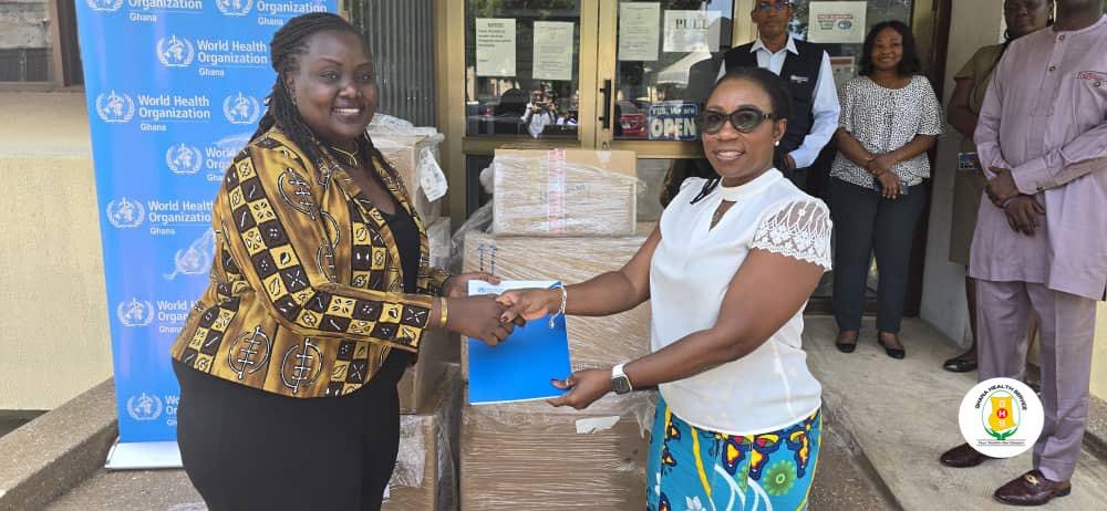 WHO Ghana donates laboratory PCR reagents to GHS amid surging Mpox cases