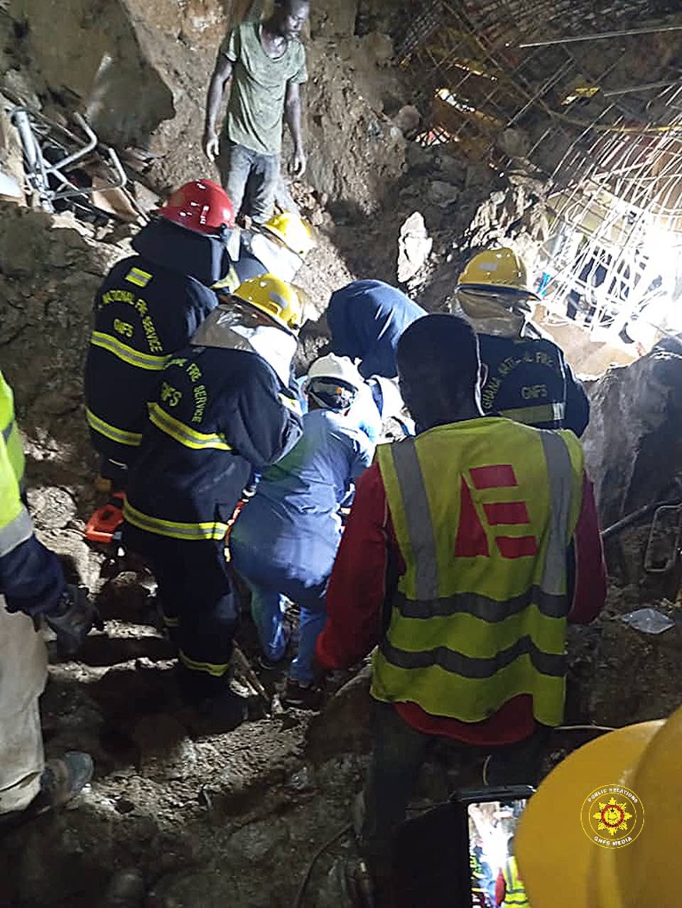 One dead after building collapse near Airport Terminal 3