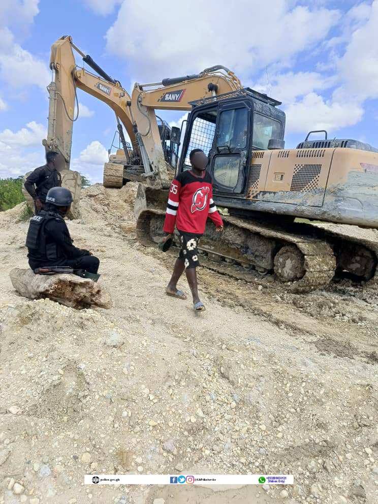 8 arrested for illegally mining in Amansie South